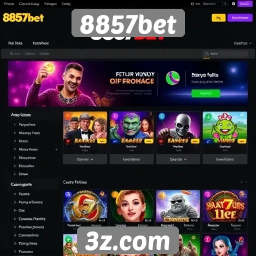 Novidades no design do site 8857bet melhoram a usabilidade