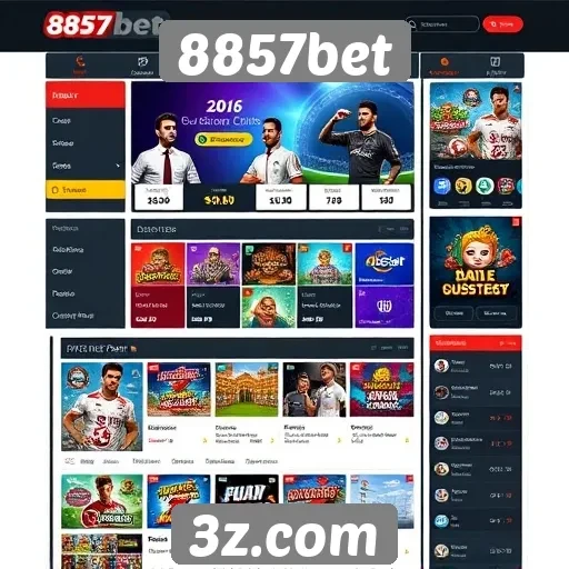 Interface do usuário do 8857bet é amigável e acessível